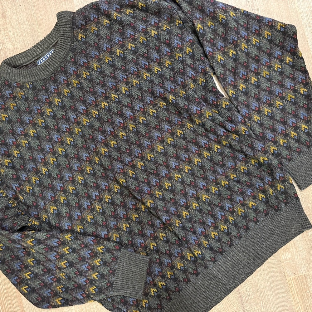 Men's Multicolor Patterned Sweater ultimate perfect grand sweater
